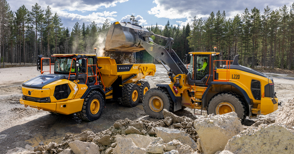 Growth for Volvo CE despite falling sales