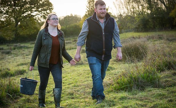 In your field: James and Isobel Wright - 'With me on the telehandler, Isobel took charge of the tractor and trailer'