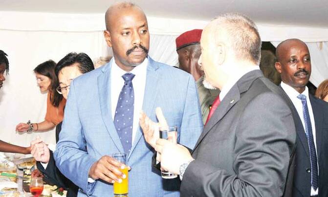 Italian envoy hosts Ugandans to National Day Italian envoy hosts Ugandans to National Day