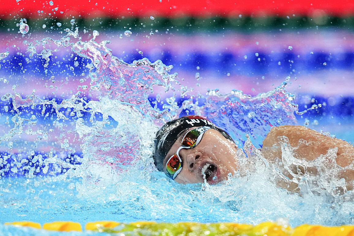 (SP)SINGAPORE-WORLD AQUATICS CHAMPIONSHIPS-SWIMMING-WOMEN 200M FREESTYLE