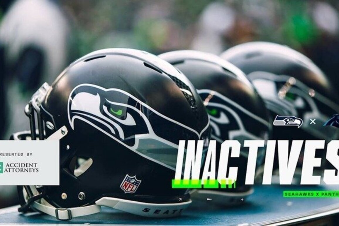 Seahawks vs. Panthers Week 17 Inactives