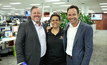 FMG COO Greg Lilleyman, PTK director Tammy O’Connor and FMG community manager Heath Nelson.  