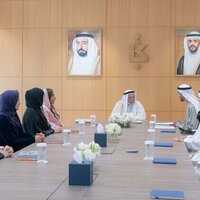 Sharjah Ruler meets President of Emirates Writers Union