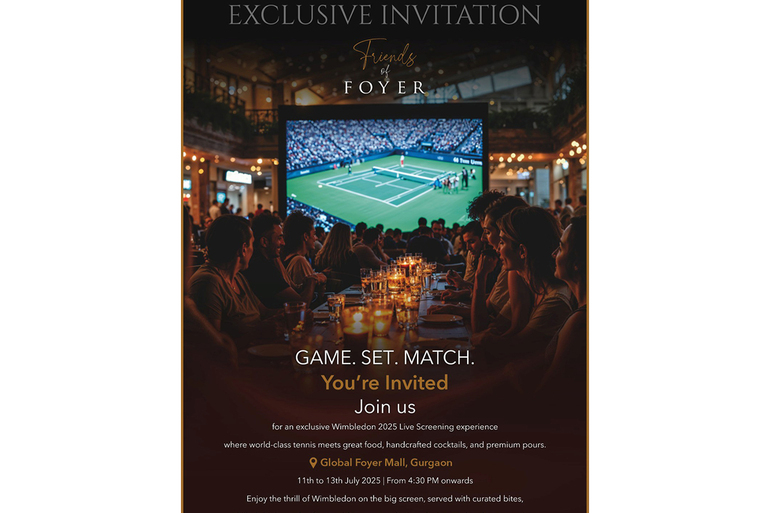 Experience the Grand Slam Like Never Before at Global Foyer's Cabana-Themed Wimbledon Screening