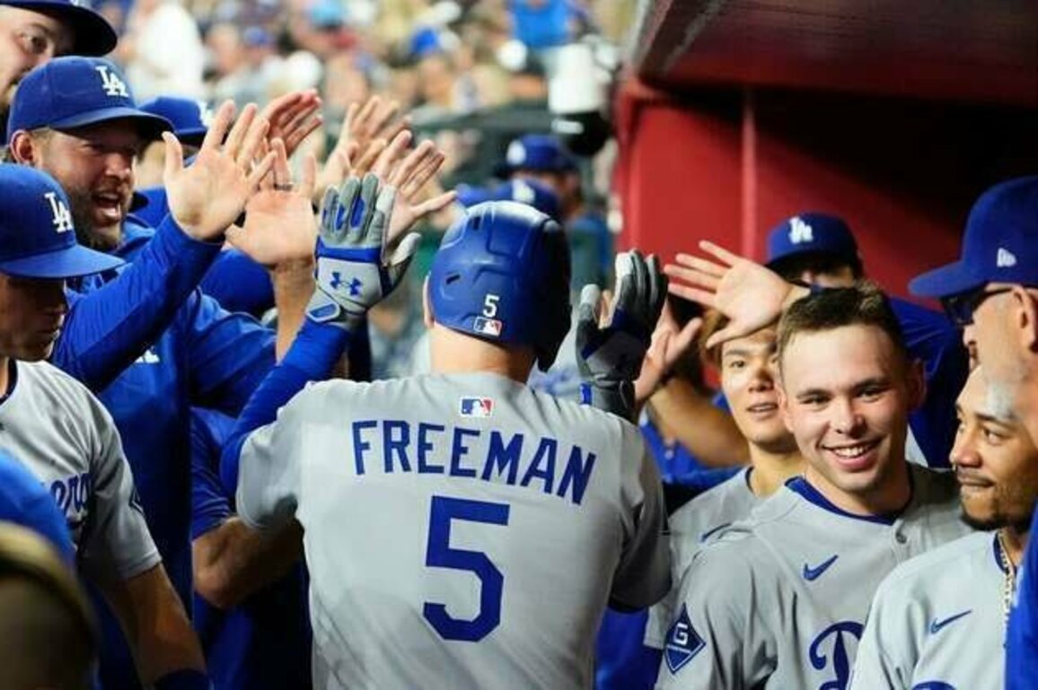 Dodgers clinch NL West crown with shutout of Diamondbacks