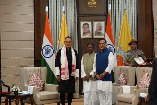 Assam CM Sarma thanks Bhutan PM Tshering Tobgay for visit, says "will further strengthen Assam-Bhutan bond"