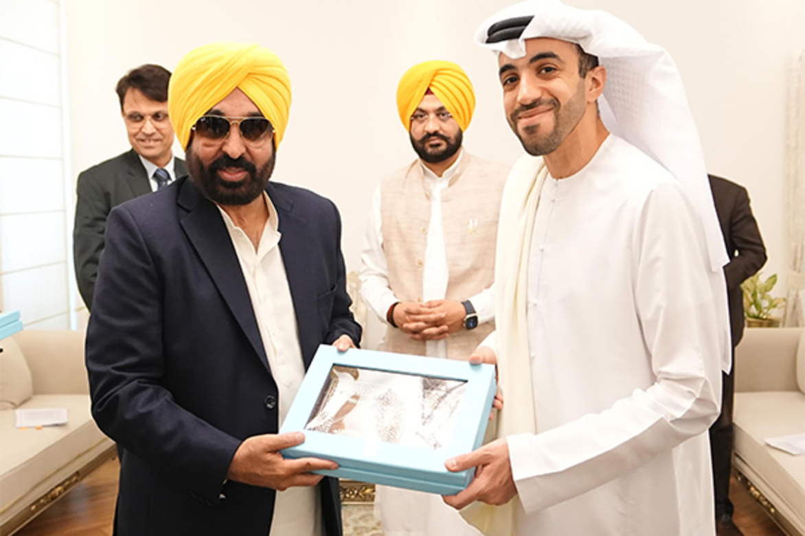 UAE Ambassador meets Punjab CM Bhagwant Mann to discuss economic cooperation