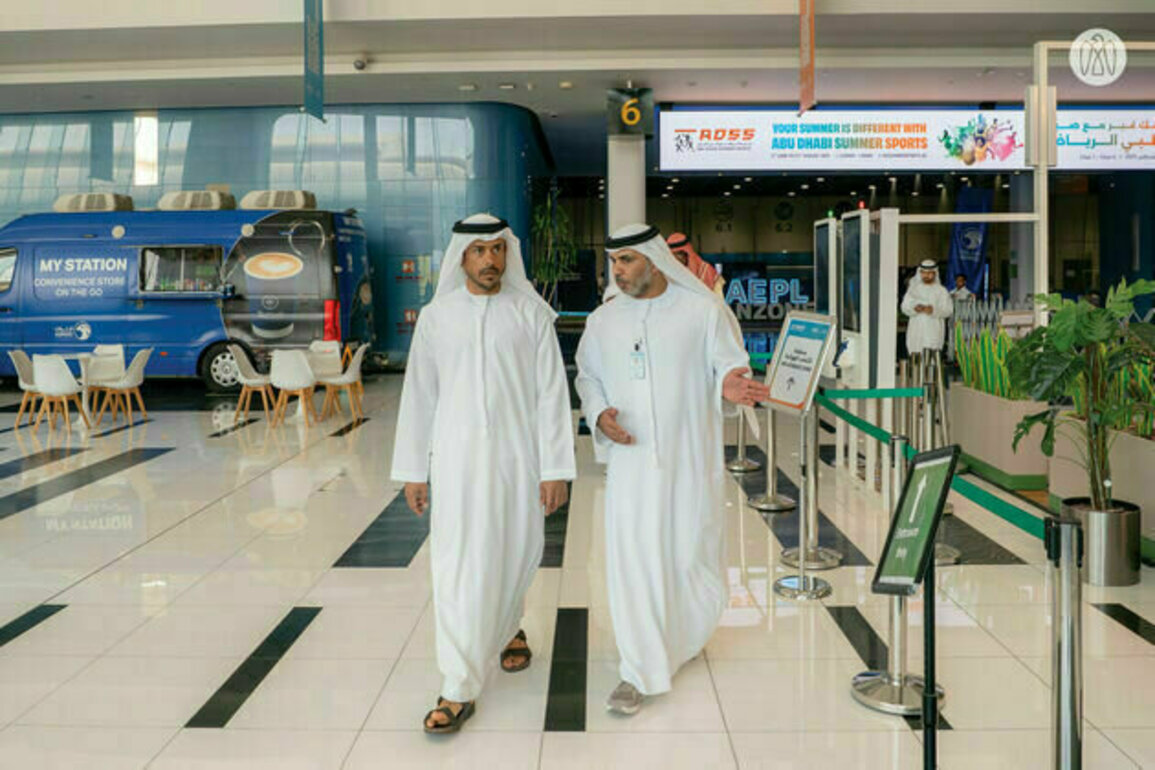 Sultan bin Tahnoon bin Mohammed attends Abu Dhabi Summer Sports 2025
