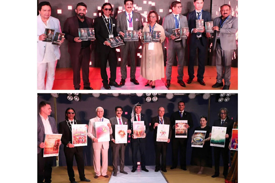 A Historic Celebration of Art, Culture & Global Unity Marks Grand Book Launch of Sandeep Marwah