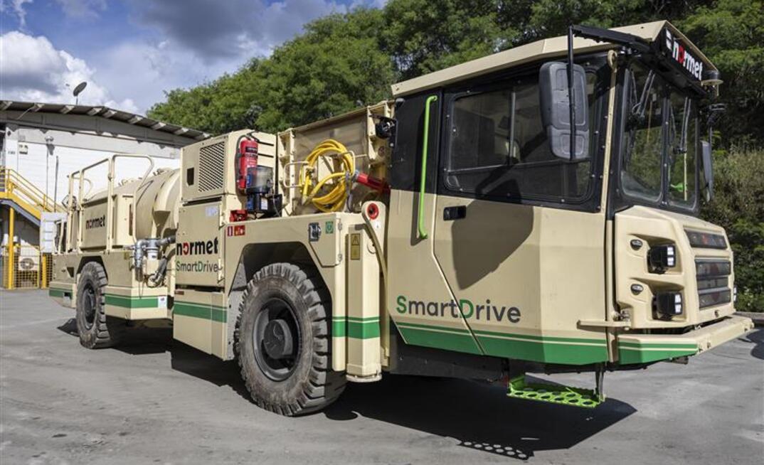 Equipamento da Normet vai reduzir necessidade de ventilação forçada em mina de ouro