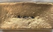 A 531oz bar representing milestone of 2t of gold poured at Okvau 