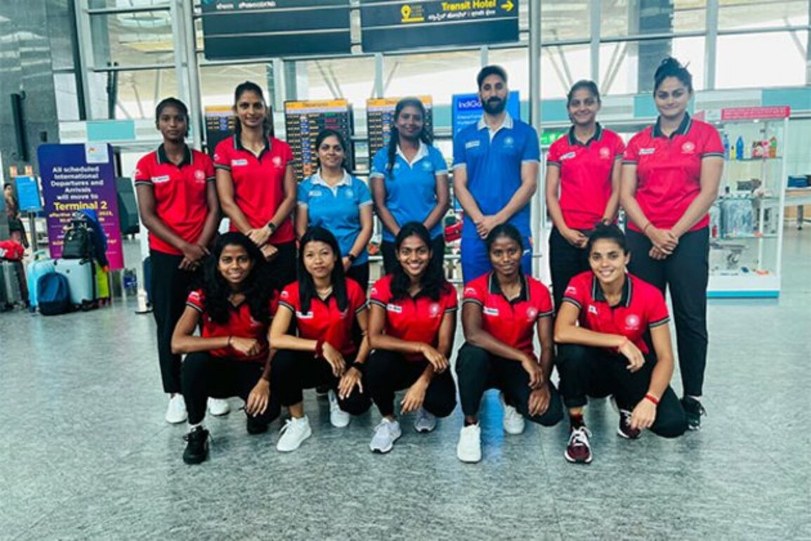 Indian women's hockey team departs for Asian Hockey 5s World Cup qualifier