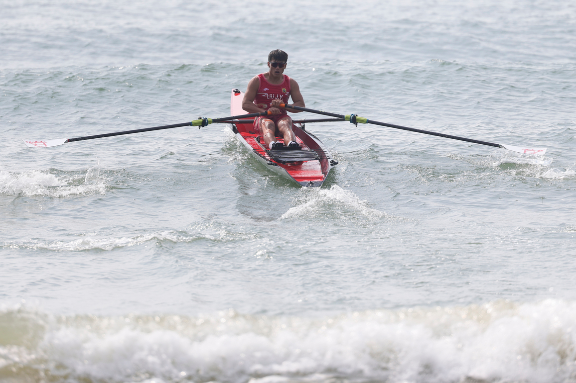 (SP)CHINA-15TH NATIONAL GAMES-COASTAL ROWING-MEN'S SINGLE SCULLS(CN)