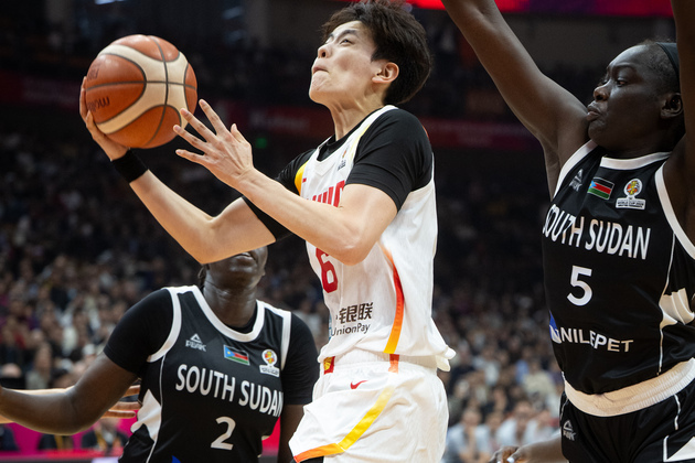 (SP)CHINA-WUHAN-FIBA-WOMEN'S WORLD CUP 2026-QUALIFYING-CHN VS SSD (CN)