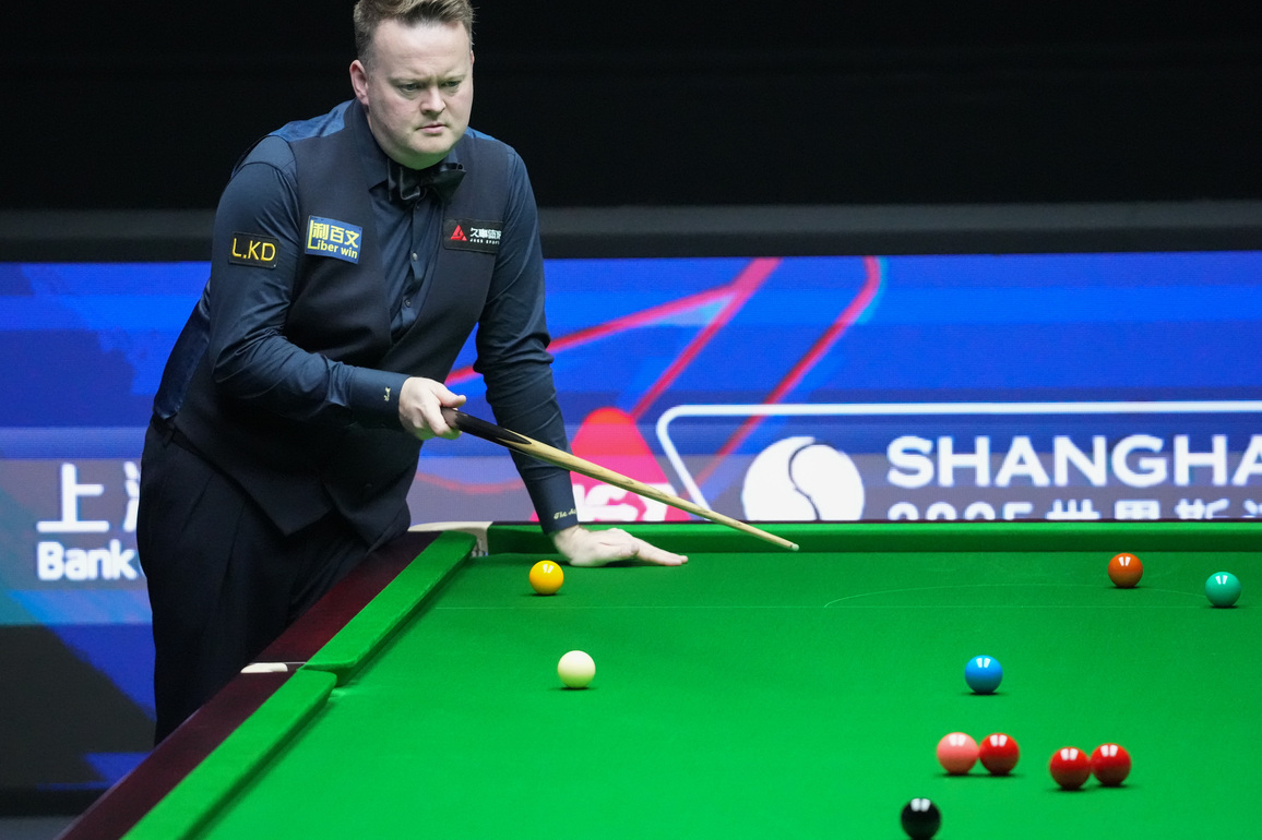 (SP)CHINA-SHANGHAI-SNOOKER-SHANGHAI MASTERS 2025-ROUND 1 (CN)