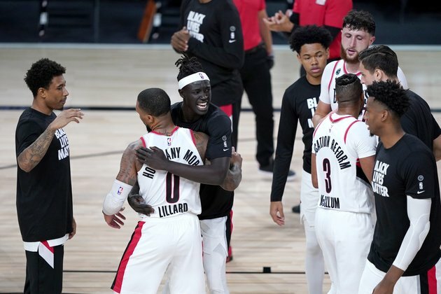 NBA roundup: Lillard, Blazers claim final play-in berth