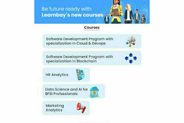 Professional upskilling startup Learnbay launches three new cutting-edge domain courses