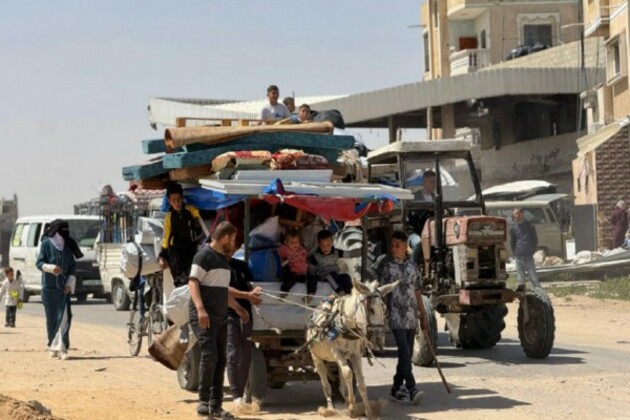 Rafah residents flee after Israel warns to evacuate