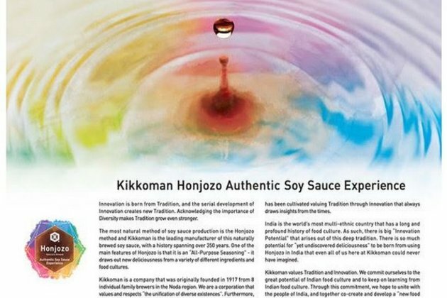 Kikkoman wants its soy sauce in every Indian kitchen because a dash of it makes a great dish even more delicious