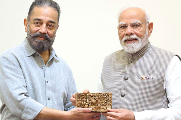 Kamal Haasan meets PM Modi, seeks recognition for Keeladi's antiquity