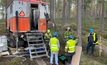  Drilling has moved to a step-out hole at Skyttgruvan
