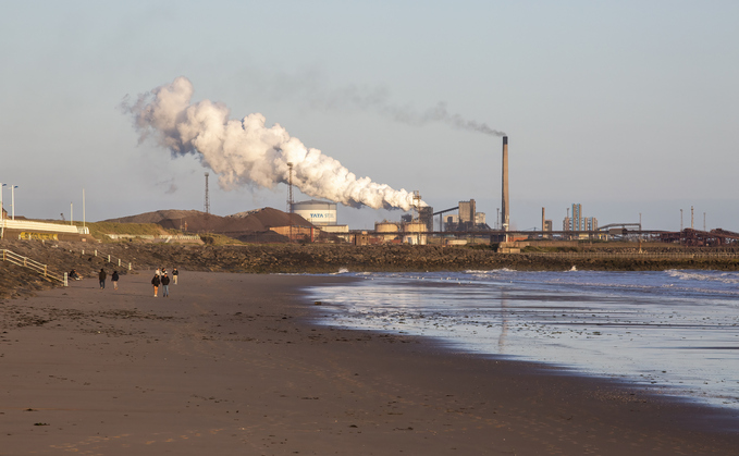 Tata Steel's Port Talbot plant, photographed from the Aberavon beach | Credit: iStock