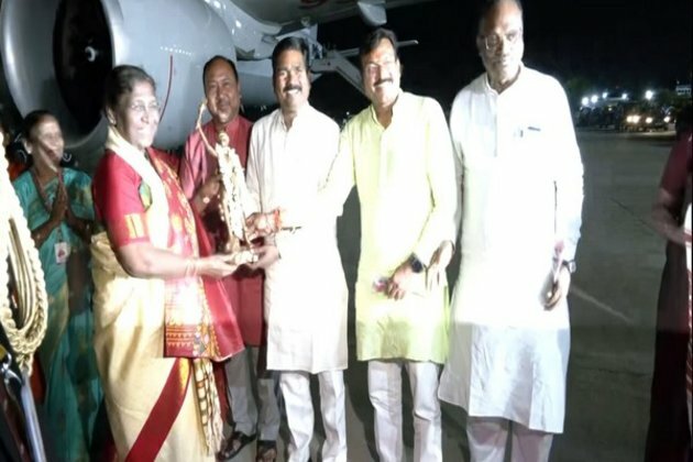 President Droupadi Murmu receives grand welcome after successful two-nation tour