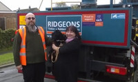 Ridgeons donates materials to dog charity 