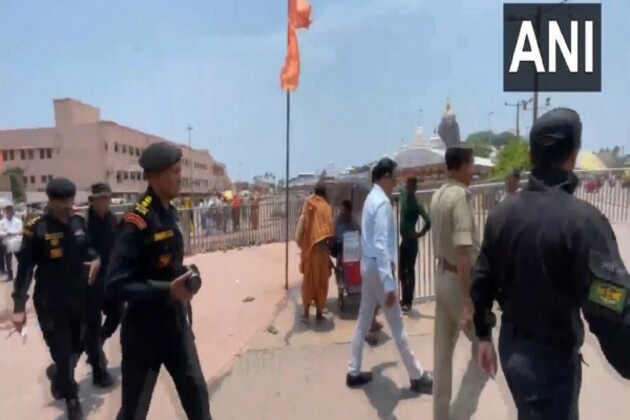 NSG commandos conduct routine security review at Jagannath Temple in Puri