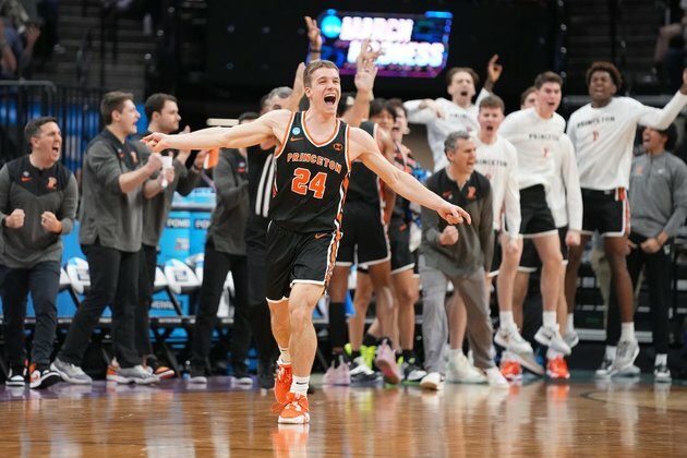 No. 15 Princeton storms back to shock No. 2 Arizona