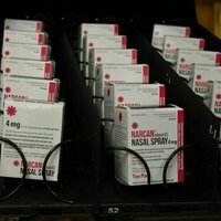 Harm-reduction vending machines offer free naloxone, pregnancy tests and hygiene kits