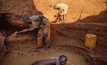 Uganda villagers work in gold mines under dated conditions in 2016. Photo: Mehmet Ali Poyraz