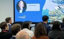 ASFI chief executive Kristy Graham at the launch of the taxonomy in Sydney.