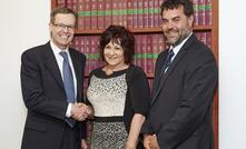 From left: BGC Australia director Sam Buckeridge, DIAB co-founder Anne Payne and DIAB CEO Glen Payne