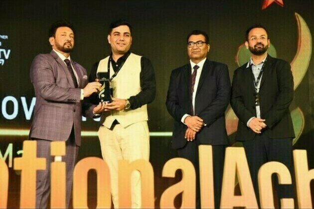 Entrepreneur and social activist Dr Sandeep Choudhary bestowed with the Zee National Achievers Award 2022