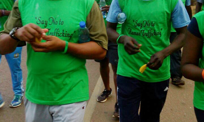 Walk for girls takes off Walk for girls takes off