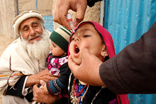 Afghanistan launches nationwide polio drive to protect children