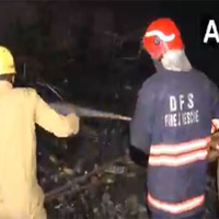 24 shops gutted after massive fire at Dilli Haat in South Delhi