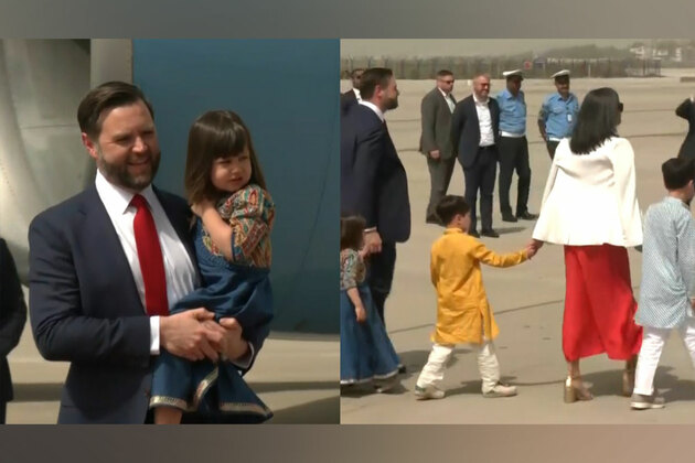Kurta Pyjamas and Anarkali - JD Vance's children sport ethnic wear as they land in India