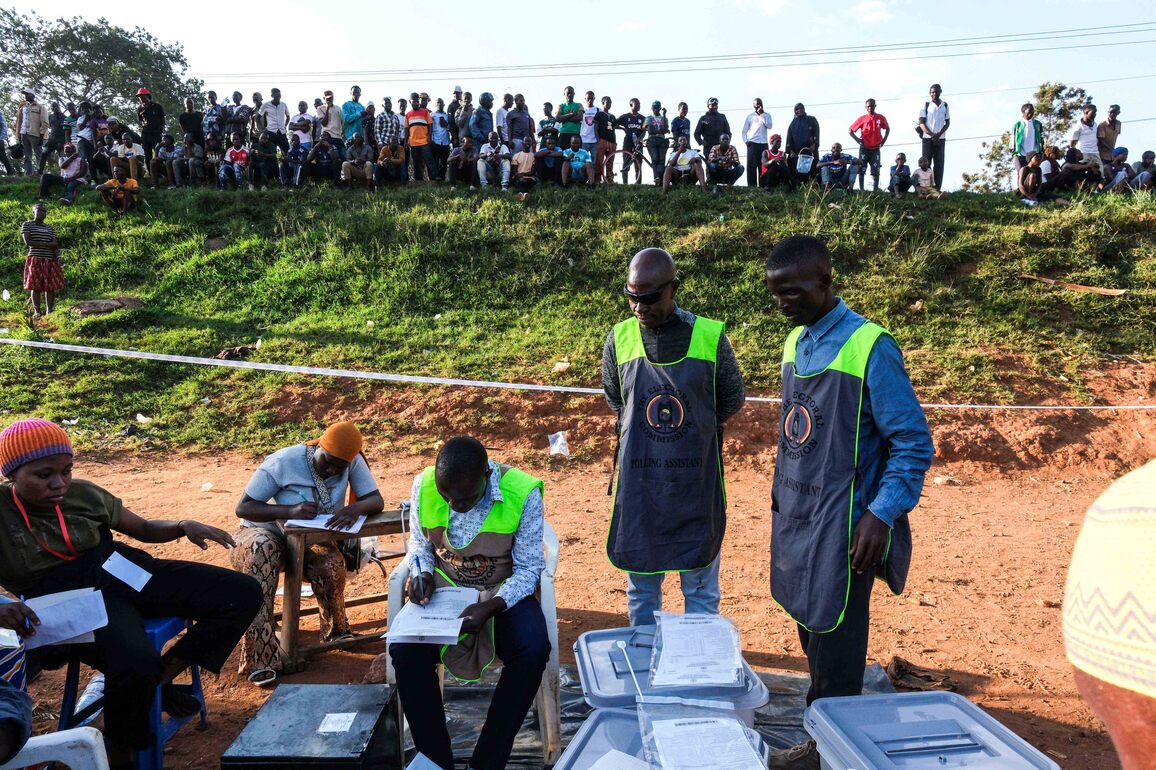 UGANDA-KAMPALA-GENERAL ELECTION-VOTE COUNTING