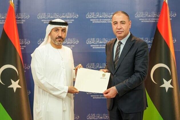 UAE Ambassador presents copy of credentials to Libya's Acting Minister of Foreign Affairs and International Cooperation
