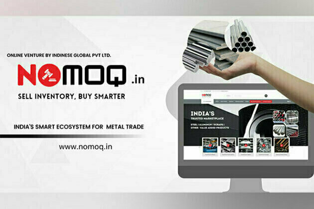 Indineee Global launches groundbreaking online marketplace NOMOQ.in for Buy/Sell of industrial metal raw materials