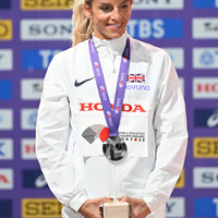 (SP)JAPAN-TOKYO-ATHLETICS-WORLD ATHLETICS CHAMPIONSHIPS-WOMEN'S 800M-AWARDING CEREMONY