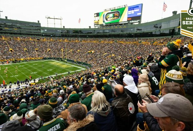 Lambeau Field ready for Packers-Rams Salute to Service game Sunday