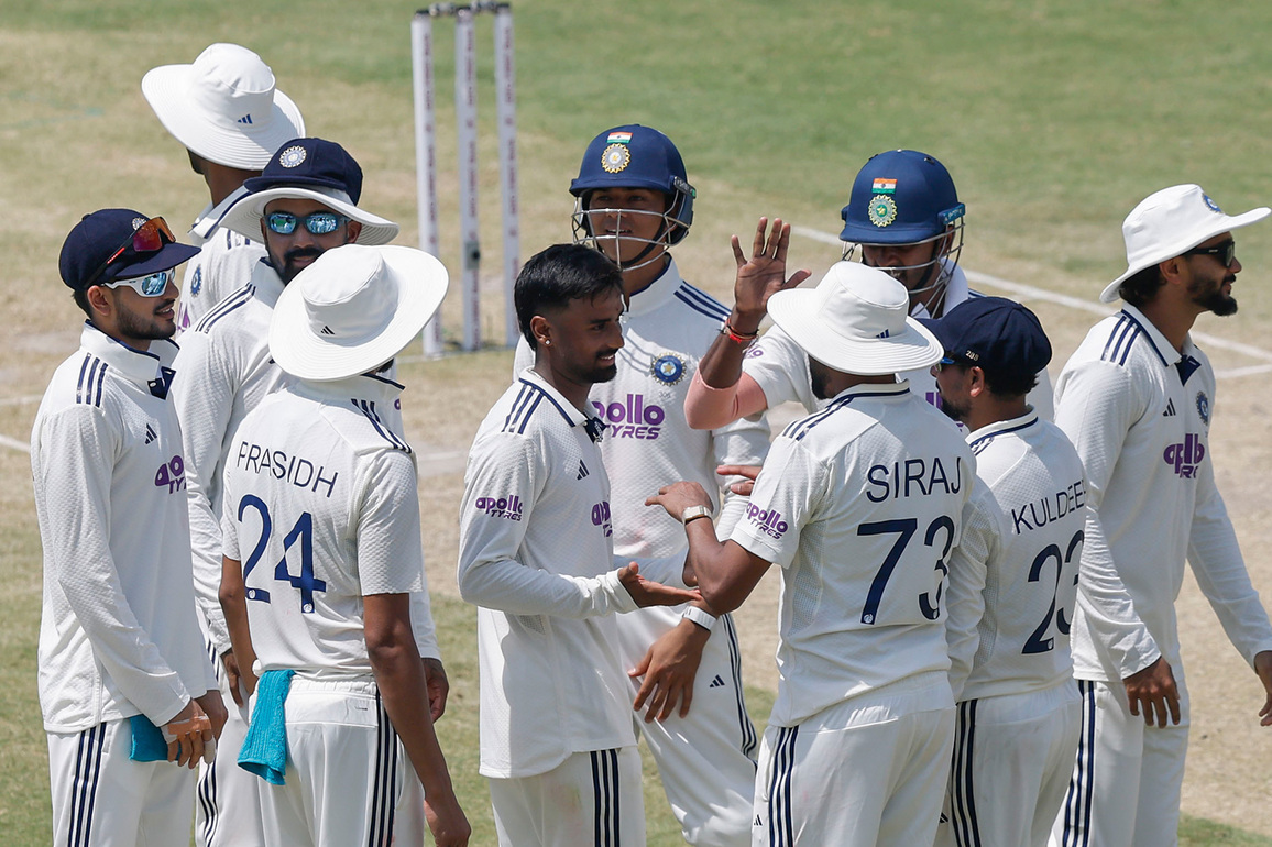 Manav Suthar scripts history with 6-wicket haul on Test debut as India enforce follow-on against Afghanistan