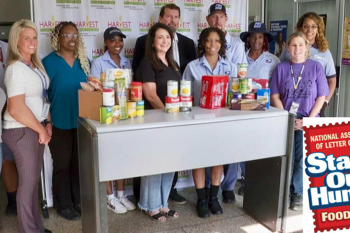 The 33rd Annual Letter Carriers Stamp Out Hunger Food Drive Set for May 10, 2025 - Texarkana Today