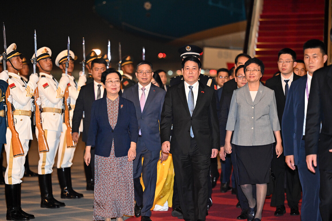 CHINA-BEIJING-VIETNAM-LUONG CUONG-ARRIVAL (CN)
