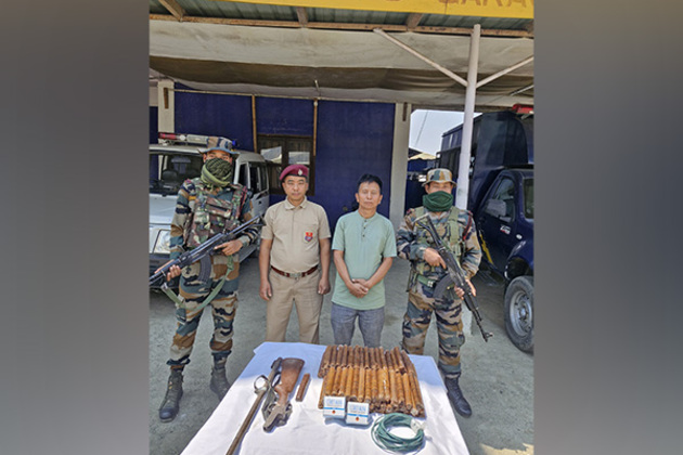 Mizoram: Assam Rifles recovers weapons, explosives; arrests one
