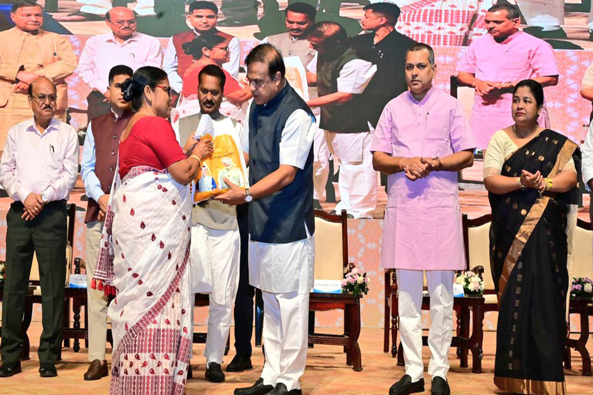 Assam CM launches scheme to provide subsidized Masur Dal, sugar and salt to ration card holder families