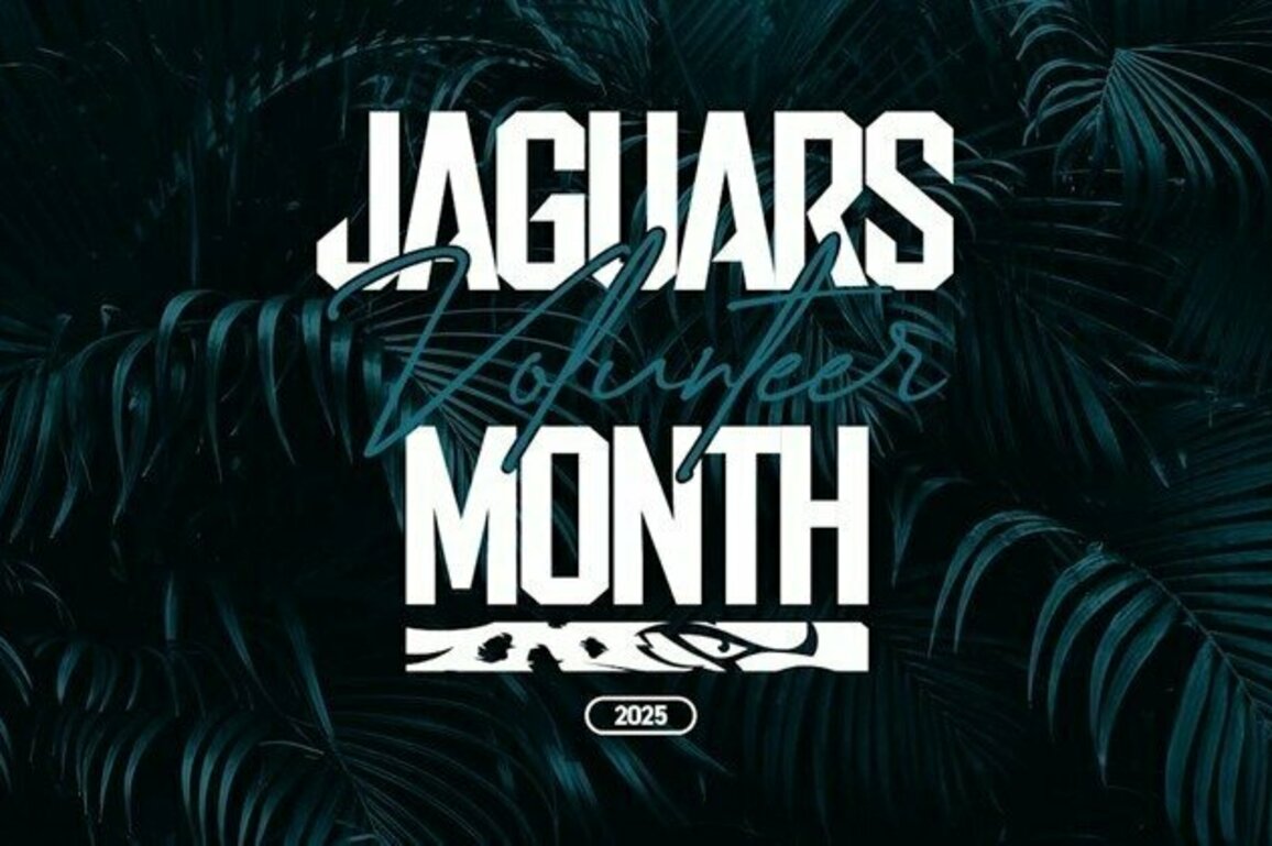 Jaguars Celebrate National Volunteer Month